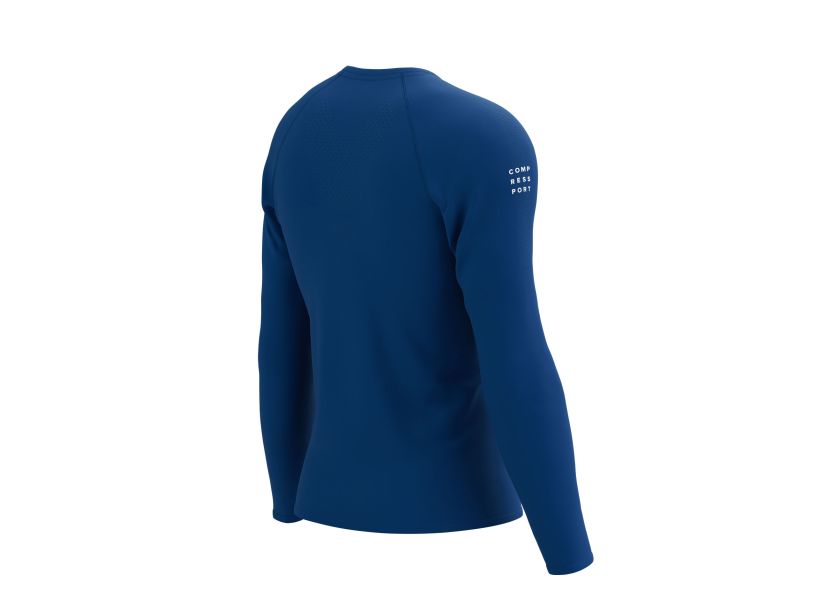 TRAINING TSHIRT LS - ESTATE BLUE